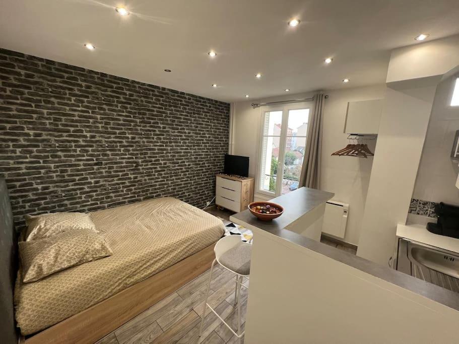 Quiet & Bright Studio 15Min Away From Paris Bondy Luaran gambar